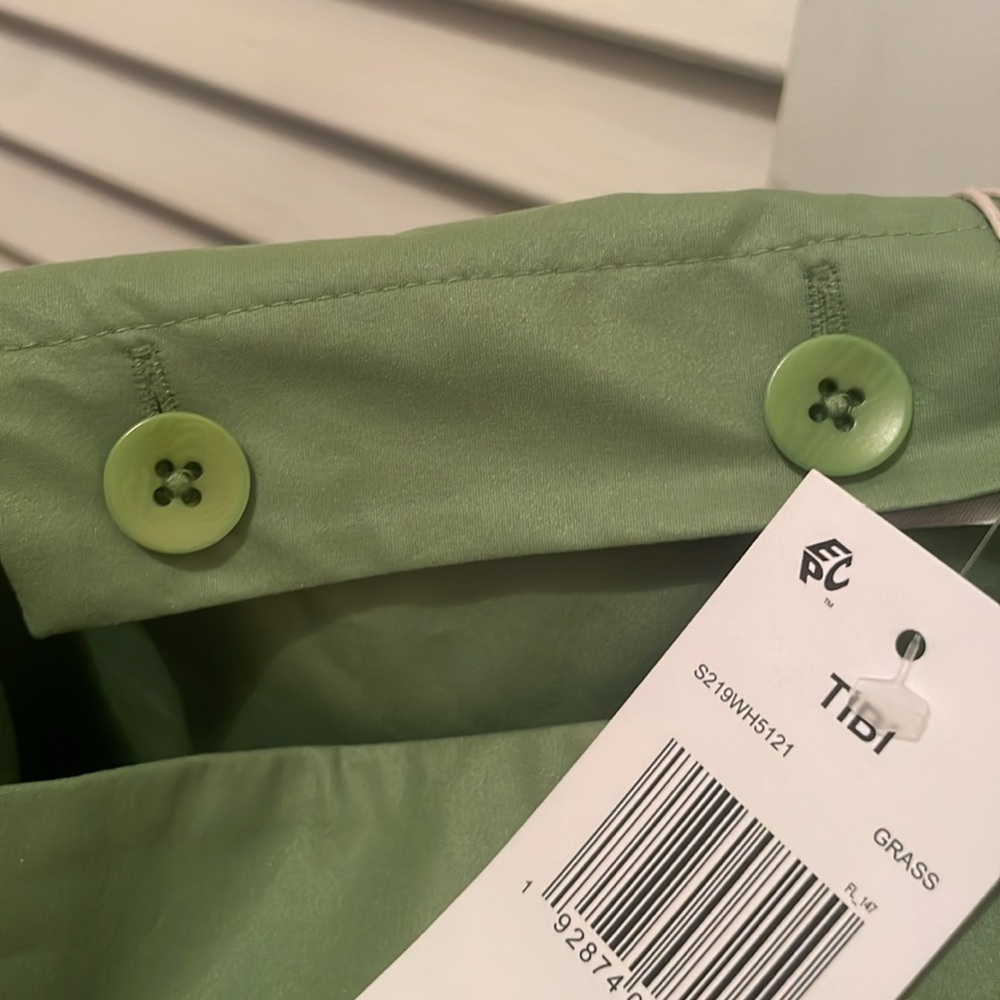 NWT Tibi skirt size 2 removable belt side zipper removable belt - Picture 8 of 12